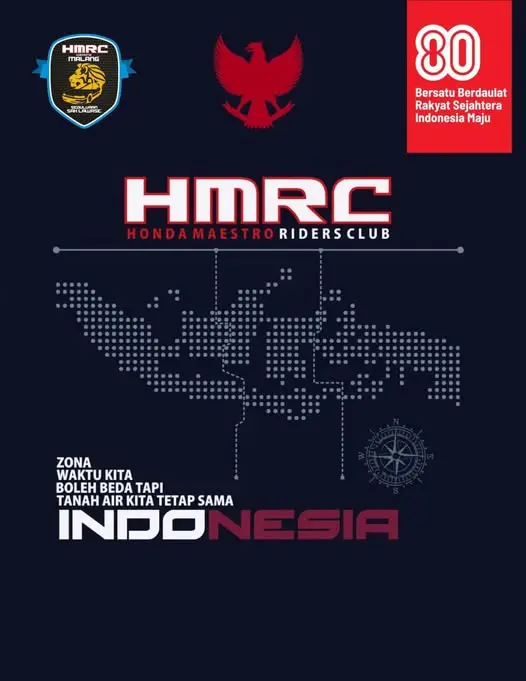 Dirgahayu Republik Indonesia ke-80 - HMRC Malang Raya